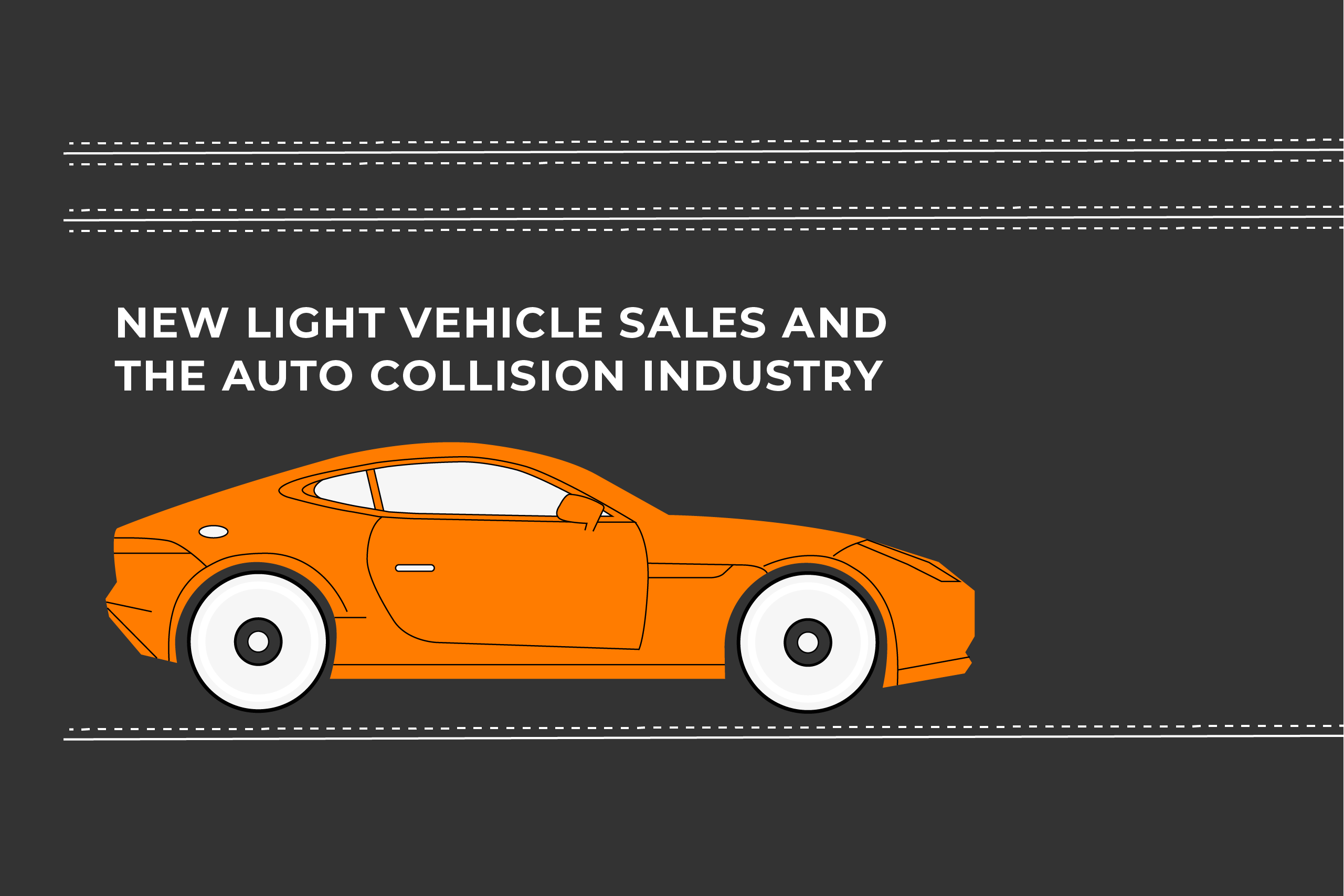 The slow decline of new light vehicle sales has a direct impact on the average age of vehicles repaired and influences used car values.