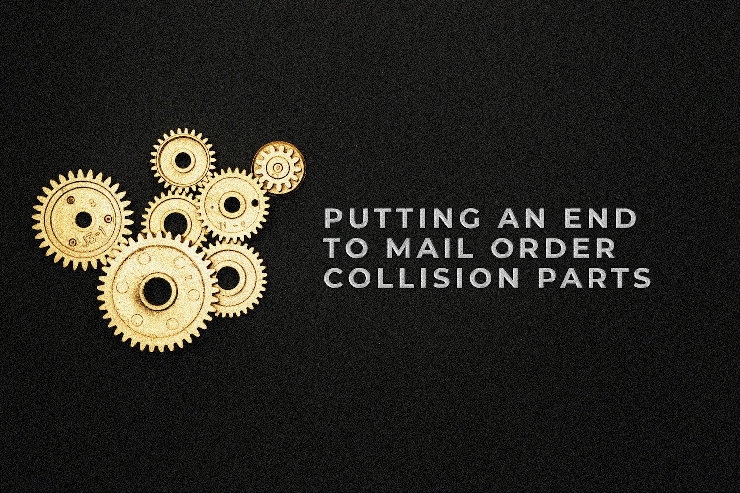 There used to only be one way to order collision parts—by print catalog.